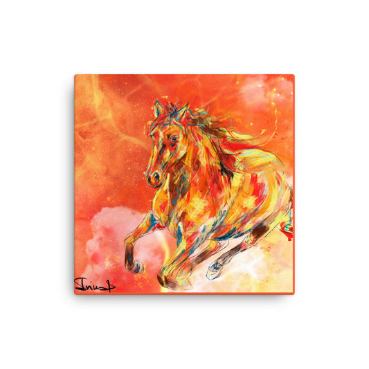 Horse of Fire (on canvas)